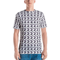 Mad Cow Repeat Illustrated by Robert Bowen Men's T-shirt - Robert Bowen Tees